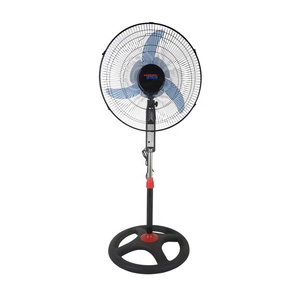 16 de 18 pulgadas jardín al aire libre <span class=keywords><strong>el</strong></span> <span class=keywords><strong>silencio</strong></span> uno teal color ventilador de pie con 4 agujeros redondo base - Product Image 1