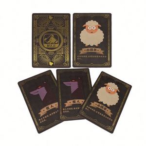 Gioco di Carte 'Friends Ask the Question Catch the Mole', Carte Stampabili, Giochi Do or Dare, Personalizzabile, Carte da Tavolo 'The Werewolf Killed' - Product Image 5