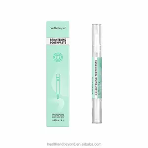 Professional suppliers teeth whitening pen not contain bleach ingredients brightens yellow teeth, cleans bad breath and fresh