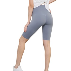 Shorts de Yoga <span class=keywords><strong>para</strong></span> Mujer, Verano 2026, Sin Costuras, Transpirables, de <span class=keywords><strong>Cintura</strong></span> Alta <span class=keywords><strong>y</strong></span> Levanta Glúteos, de Secado Rápido, <span class=keywords><strong>para</strong></span> Fitness - Product Image 6