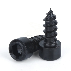 Hex <strong>Hexagon</strong> <strong>Socket</strong> Cap <strong>Head</strong> Tapping <strong>Screw</strong> Black Nickel Zinc Allen <strong>Head</strong> <strong>Screw</strong> for Speaker Chipboard Guangzhou <strong>Screw</strong> Tornillos - Product Image 4