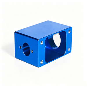 Mecanizado CNC Personalizado OEM para Caja de Aluminio 6061, Anodizado Azul, Fresado de Precisión, Equipo Mecánico - Product Image 2