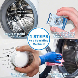 ผลิตภัณฑ์ทำความสะอาด<span class=keywords><strong>ถัง</strong></span>ซัก<span class=keywords><strong>ผ้า</strong></span><span class=keywords><strong>แบบ</strong></span>เม็ด สำหรับเครื่องซัก<span class=keywords><strong>ผ้า</strong></span>ทุกประเภท ทำความสะอาดล้ำลึก เป็นมิตรต่อสิ่งแวดล้อม จากผู้ผลิต - Product Image 3