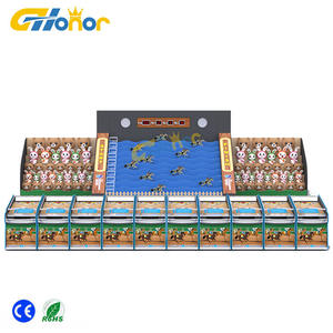 Machine d'amusement 10 joueurs Machine de <span class=keywords><strong>jeu</strong></span> de carnaval Machine à pièces Vente à chaud <span class=keywords><strong>Jeu</strong></span> de course de chevaux - Product Image 1