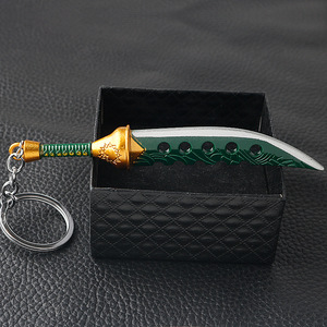Mới đến Nhật Bản Manga liones vũ khí <span class=keywords><strong>Keychain</strong></span> Anime meliodas <span class=keywords><strong>Hawk</strong></span> vũ khí Keyring thanh kiếm cổ điển móc khóa - Product Image 4