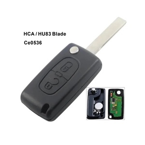 Llave Inteligente de Repuesto para <span class=keywords><strong>Citroen</strong></span> C2 C3 <span class=keywords><strong>C4</strong></span> C5 C6 C8, ASK/FSK 433Mhz ID46, Llave Remota Plegable con Luz, Llave de Coche con Chip VA2/HCA, CE0523 Ce0536 - Product Image 4