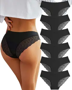 V-shape Pregnant Panties Ladies Lace underwear Sexy Mid Waist Silk