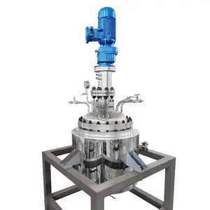 WHGCM NEW 100L Industrial scale stainless steel nutsche reactor/Fatty acid saponification reactor with PID automatic control