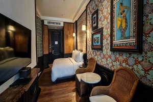 Orient Jakarta Royal <span class=keywords><strong>Hideaway</strong></span> <span class=keywords><strong>Hotel</strong></span> Juego de muebles de dormitorio de diseño moderno de 5 estrellas de lujo personalizado Muebles de habitación de <span class=keywords><strong>hotel</strong></span> personalizados - Product Image 4