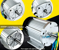 Motor DC Brushless 48V 60V 4000W Tahan Air IP65 untuk Becak Listrik, Mesin Cuci, Peralatan Lift, Modifikasi