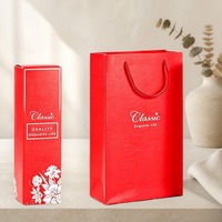 Boîte cadeau en carton avec couvercle rabattable pour vin, logo personnalisé, pour bouteille unique de 750 ml, vin rouge ou blanc, emballage en gros, fabricant
