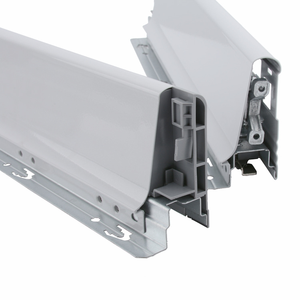 Verborgen traditionele zware ladegeleiders onderbouw kanaal push-to-open ladegeleiders verborgen telescopische geluidsarme ladegeleiders - Product Image 4