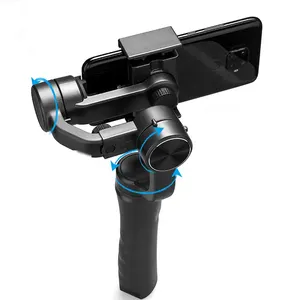 Unlimited Rotation Zoom Wheel Handheld Mobile Phone Gimbal Stabilizer