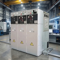 DECOM ELECTRIC SF6 - Cuadro de Distribución Interior Aislado con SF6 para Transmisión de Energía Eléctrica, 12KV-40.5KV, IP67, Bloqueo Electromagnético, 630A, 8 Tomas