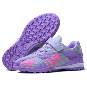 Zapatos de <span class=keywords><strong>Fútbol</strong></span> para Niños con Velcro, Transpirables, Antideslizantes, <span class=keywords><strong>Botas</strong></span> de Entrenamiento para Niños y Niñas, para <span class=keywords><strong>Césped</strong></span> <span class=keywords><strong>Artificial</strong></span> - Product Image 3