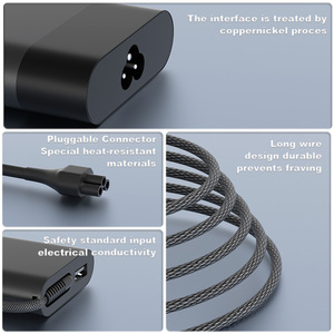 USB C Type C 65W อะแดปเตอร์ชาร์จแล็ปท็อปสำหรับ <span class=keywords><strong>HP</strong></span> <span class=keywords><strong>Chromebook</strong></span> 14 <span class=keywords><strong>13</strong></span> <span class=keywords><strong>X360</strong></span> G5 14-ca051wm 14-ca061dx อะแดปเตอร์จ่ายไฟ - Product Image 3