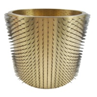 Anneaux d'aiguille en aluminium de pointe de rouleau perforant de TDF pour le film plastique/feuille/papier/n'importe quel matériel de feuille