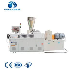 FAYGO UNION Jiangsu High Productive 800 1000mm PVC Plastic Pipe Twin Screw Extruder Machine Plastic Melt Machine