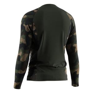 Hauts à fermeture éclair 1/4 camouflage, tissu chaud et anti-transpiration, coupe ergonomique pour une mobilité maximale, parfaits pour l'entraînement quotidien - Product Image 6