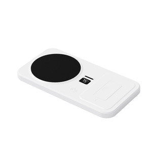 Wireless Charging Cup Warmer Constant Temperature 75C USB Powered Home Office Use Minimalist Design White Black Rectangle - Product Image 1