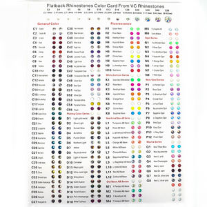 Venta al por Mayor a Bajo Precio de 14400 Piezas de Cristales de Vidrio Planos Multicolores CrystaSS3-SS20 para Decoración de Camisetas y Uñas - Product Image 5