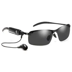 Jepang Seiko Baterai Chip Audio Kacamata Hitam Terpolarisasi Ecouteur Bluetooth 263 Lunettes Smart Kacamata Sun Glass