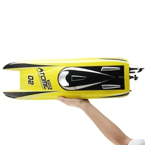 700MM grand <span class=keywords><strong>Volantex</strong></span> V792-4 atomique 2.4G moteur sans brosse 1800KV rapide 60 km/h atomique RC bateau course RTR avec batterie - Product Image 1