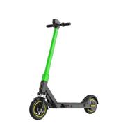 Adultes partageant un scooter électrique avec un moteur de 25 km/h, un dispositif IoT amovible rapidement, type électronique intelligent