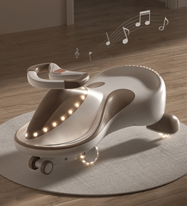 Vélo porteur pour tout-petits, voiture porteur pour bébé, jouet musical et lumineux, roues clignotantes à 360 degrés, voiture à bascule pour enfants - Vente chaude - Product Image 2