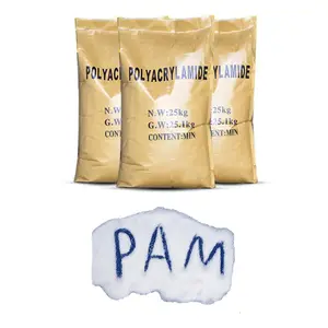 CAS NO 9003 prix d'usine acheter polymère cationique Polyacrylamide pam floculant poudre produits chimiques anioniques matières premières APAM