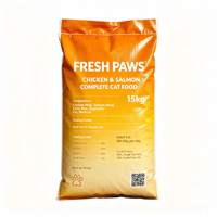 Sac pour aliments pour chats en PP tissé laminé BOPP personnalisé 10kg 20kg 25kg 50kg