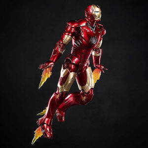 Zd Toys Iron Man Originale Genuino <span class=keywords><strong>Marvel</strong></span> Edizione 10° Anniversario - Iron Man Mk3 Non Luminoso 1/10 <span class=keywords><strong>Action</strong></span> <span class=keywords><strong>Figure</strong></span> con Articolazioni Mobili - Product Image 6