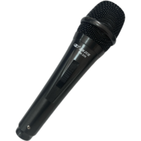 Microphone dynamique cardioïde PM-206 avec câble de 5 m, réduction du bruit et portable pour la diffusion en direct, l'enregistrement, connexion XLR