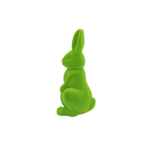 Venta al por mayor 36cm Color espuma Flock conejo Pascua conejito adornos niños hechos a mano Diy guardería Hotel tienda fiesta decoraciones - Product Image 5