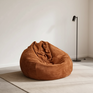 Disian Grand pouf d'extérieur en tissu moderne en forme de poire pour enfants et adultes - Product Image 6