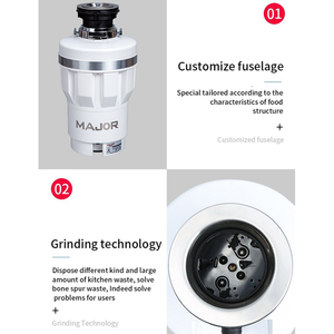 Máy Phân Hủy Chất Thải Thực Phẩm Công Suất Lớn Xử Lý Chất Thải Thực Phẩm 1HP - Product Image 3