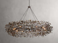 Lustre en cristal de luxe en forme de fleur, luminaire décoratif pour hall d'hôtel, villa duplex, guirlande de branches