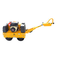 Compacteur vibrant à double tambour portatif à prix d'usine