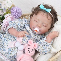 Poupée Reborn réaliste de 20 pouces en vinyle souple, jouet pour enfants, cadeau, vente en gros, personnalisable