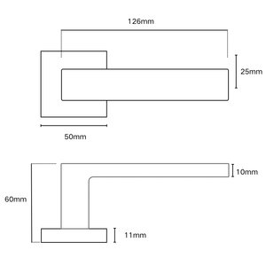 Nhà Máy Outlet Hợp kim kẽm <span class=keywords><strong>PVD</strong></span> vàng thiết kế đoạn cửa xử lý xử lý Cửa Khóa thiết lập cho căn hộ trong nhà - Product Image 5