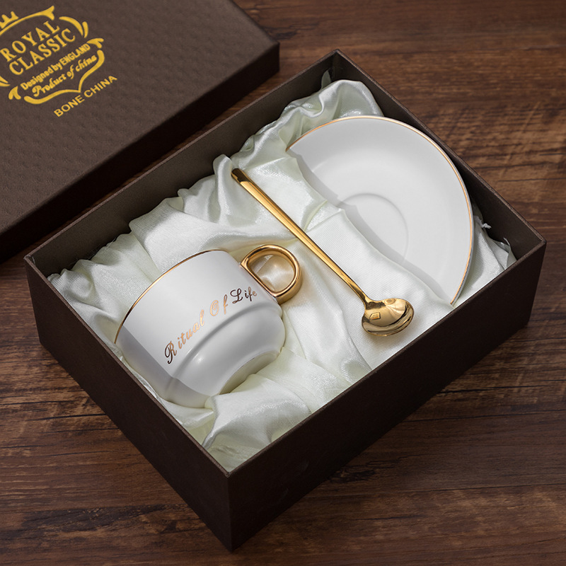 White with golden line-1