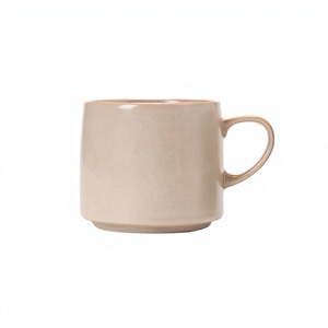 แก้วกาแฟพอร์ซเลนลายทาง แบรนด์ JADE ดีไซน์หรูหราทันสมัย วาดลายด้วยมือ ปลอดภัยสำหรับเครื่องล้างจานและไมโครเวฟ ขนาด 201-300 มล. ขายส่ง - Product Image 3