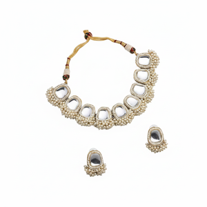 Kundan Pierre et Perle Fine Jewelry Collier Set 10574097 - Product Image 2