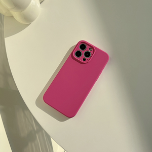 เคสซิลิโคนเหลวแท้สำหรับ iPhone 18Pro 17, 16, 15, 14, 13, 12, 11, Pro, Max Plus, X, XR เคสกันกระแทกแบบนิ่ม - Product Image 1