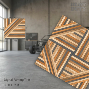 Carreaux de parking en porcelaine numériques 400x400mm 12mm, carreaux de sol extérieurs robustes, qualité usine, qualité export Inde - Product Image 6
