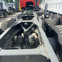 Camion tracteur HOWO d'occasion 8x4, poids lourd, Euro 3, 351~450 ch, diesel, cabine neuve remise à neuf, transport minier, charge 31-40T