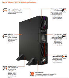 리튬 배터리 공급 <span class=keywords><strong>UPS</strong></span> VERTIV <span class=keywords><strong>UPS</strong></span> GXT5 리튬이온 <span class=keywords><strong>UPS</strong></span> GXT5LI-1000IRT2UXL 데이터 <span class=keywords><strong>UPS</strong></span>용 <span class=keywords><strong>UPS</strong></span> <span class=keywords><strong>1KVA</strong></span> 온라인 <span class=keywords><strong>UPS</strong></span> - Product Image 3