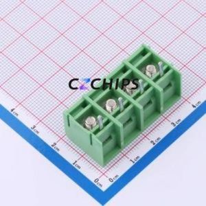 PLPK9500-4P-14 Barrier Terminal Block Through hole Component (THT),P=9.5mm Connector 1x4P 4P 1 4 - Product Image 2