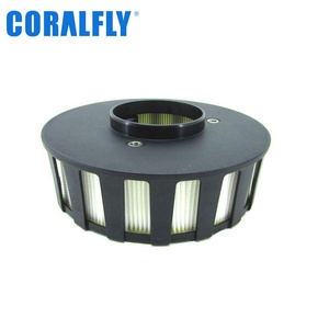 อะไหล่กรองอากาศรถแทรกเตอร์คุณภาพสูง CORALFLY ODM OEM ไส้กรองอากาศ Hepa รุ่น 5801856862 5801659560 สำหรับรถแทรกเตอร์นิวฮอลแลนด์ - Product Image 1