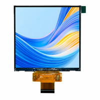 Écran tactile capacitif carré Incell 3,95 pouces / 4 pouces 480x480 Mipi 31 broches 500 cd/m2 Luminosité Module d'affichage LCD TFT